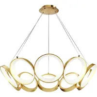 Toolight Hängelampe LED APP1800-CP Brush Gold