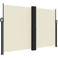 Syfax Seitenmarkise Ausziehbar Creme 160x600 cm