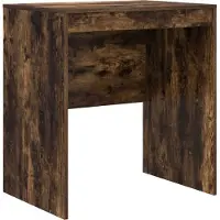 Syfax Schreibtisch Geräucherte Eiche 70 x 50 x 76 cm