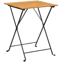 Syfax Bistrotisch 55x54x71 cm Akazie Massivholz