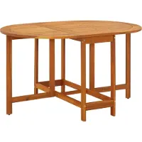 Syfax Gartentisch 130x90x72 cm Massivholz Akazie