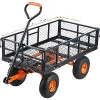 OEM Gartenwagen, robuste Kapazität, vielseitiges Design, 400lbs