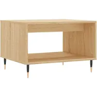 Syfax Couchtisch Sonoma-Eiche 60x50x40 cm Holzwerkstoff