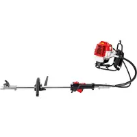 StarTech.com Multifunktions Rasentrimmer & Freischneider - Rucksackgerät Benzin 52 cm³ - Unkrauttrimmer - Heckenschere - Weiß
