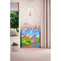 RAUMHIRSCH FURNITURE Kinderkommode mit Schubladen Safari in der Farbe Rosa Babydreams