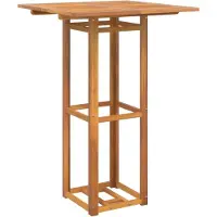 Syfax Bistrotisch 75x75x110 cm Massivholz Akazie