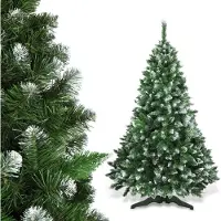 StarTech.com Künstlicher Weihnachtsbaum - Tanne 220 cm - Naturgetreu - Beschneit -