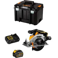DeWalt Handkreissäge DCS565T1 (1 x 54V/18V 6,0 Ah + DCB116 + TSTAK VI)