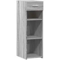 Syfax Sideboard Grau Sonoma 30x42,5x93 cm Holzwerkstoff