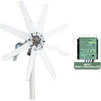 OEM Windkraftgenerator, 3000W maximale Leistung, 8-Blatt-Design, er MPPT-Controller-a, 3000W-a, 24V