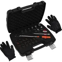 MaXpeedingrods 31-tlg Drehmomentschlüssel for Motorrad Reparatur 5-60Nm Werkzeug Set