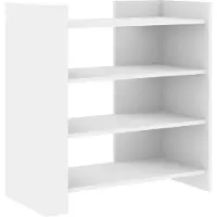 Syfax Sideboard Weiß 73,5x35x75 cm Holzwerkstoff