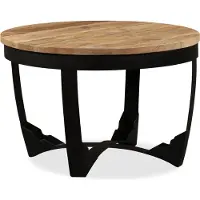 Syfax Couchtisch Raues Massivholz Mango 60x40 cm