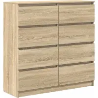 Syfax Sideboard Sonoma-Eiche 100x35x99 cm Holzwerkstoff