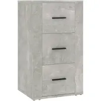 Syfax Sideboard Betongrau 40x33x70 cm Holzwerkstoff