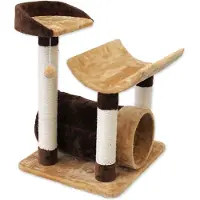 Magic Cat Ruheplatz Magic Cat Fiona braun 58x49x72cm