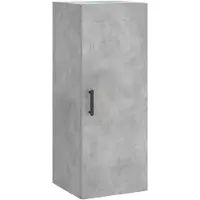 Syfax Wandschrank Betongrau 34,5x34x90 cm