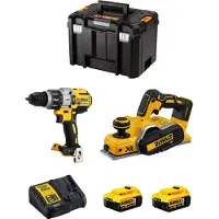 DeWalt Kit DWK220 (DCD996 + DCP580 + 2 x 5,0 Ah + DCB115 + TSTAK VI)