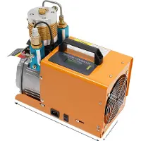 OEM Luftkompressor, Hochdruck, Tragbares Design, Orange/Schwarz, EU