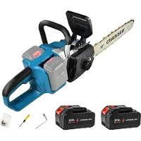 OEM Elektrische Kettensäge, kabellos, effiziente Leistung, Mit 2X Batterie