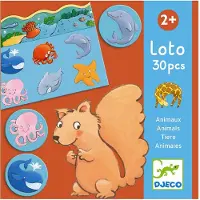 Djeco Gra edukacyjna lotto Zwierzeta