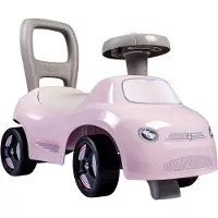 Smoby Rutscherauto "Rutschauto Rosa", rosa, Rutschautos, KinderB:27cm H:40cm T:54cm, Kunststoff, Rutscherauto, auch als Lauflernhilfe nutzbar; Made in Europe, B:27cm H:40cm T:54cm