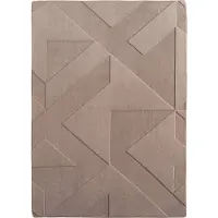 Ayyildiz Teppiche Teppich TEPPICHE "POMPEI 1613 , auch als Läufer", beige, B:80cm H:12mm L:250cm, Microfaser, Teppiche, Teppich, weiche pflegeleichte Oberfläche, Hoch-Tief-Struktur, Kurzflor
