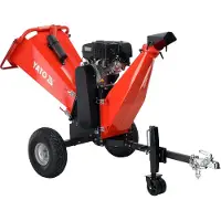 YATO Benzin Gartenhäcksler 9kW / 12,24PS Schnittstärke bis 150mm