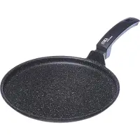 Moneta Etnea, Rund, Allzweckpfanne, Schwarz, Artech Stone, Etnea, Aluminium