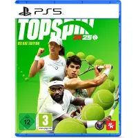 Top Spin Deluxe Edition 2K25, PlayStation 5, Multiplayer-Modus, E (Jeder), Physische Medien