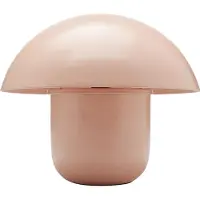 Kare Tischlampe Mushroom, orange, Stahl, Höhe 27 cm
