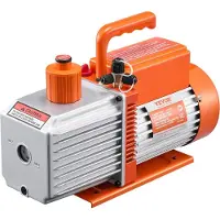 Vevor Vacuum Pump 9 CFM HVAC 2 Stage Rotary Vane Vacuum Pump Oil Included