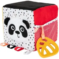 Canpol Babies BabiesBoo Soft Activity Cube weiche sensorische Würfel 1 St.