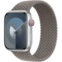 Apple Geflochtenes Solo Loop für Watch | 44/45/46/49 mm - Größe 3 - Clay