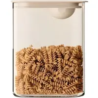Brabantia Vorratsbehälter mit Messlöffel, 2 l – 18,3 x 15,4 x 10,6 cm