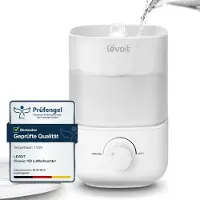 Levoit Top-Fill Luftbefeuchter 23dB leise Humidifier 2.5L Weiß Auto Shut-off