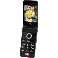 Trevi FLEX PLUS 95 4G, Klapphandy, Single SIM, 7,11 cm (2.8"), 30 MP, Schwarz