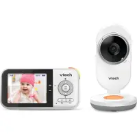 Vtech BM3254, DECT-Babyfon, 300 m, Weiß, Kunststoff, Junge/Mädchen, AC, Akku
