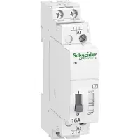 Schneider Electric Electric A9C30812 Fernschalter iTL, 2P, 2 S, 16A, Spule 110VDC, 230-240VAC 50/60Hz