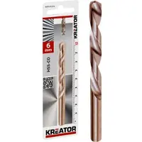 Kreator HSS Cobalt Metallbohrer Ø 2,5mm - 2 Stück