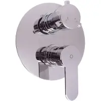 RAV copy of ZAMBEZE Unterputz-Einhand-Brausebatterie mit Chromschalter SLEZAK