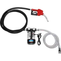 StarTech.com Dieselpumpe - Selbstansaugende Kraftstoffpumpe - 230 V 550 W - 60 l/min - Mit Filter und Automatik-Zapfpistole - Schwarz