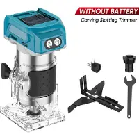 OEM Holzfräse, bürstenloser Motor, einstellbare Geschwindigkeitsstufen, Keine Batterie