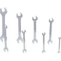 Ks Tools CHROMEplus Doppel-Maulschlüssel-Satz, 8-tlg - 518.3200