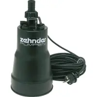 Zehnder 13187 Flachsaugende Tauchpumpe 5500 l/h 7 m