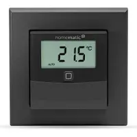 Homematic IP Smart-Home-Zubehör "Temp.- und Luftfeuchtigkeitssensor Display –innen (150180A0)", grau (anthrazit), B:8,6cm H:5,5cm T:2,35cm, Smart-Home-Stationen, Smart-Home-Zubehör