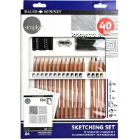Daler Rowney Daler-Rowney Simply Skizzierset, 40-teilig