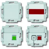 Busch-Jaeger Ruf-Set für Behinderten-WC studioweiß 1510 UC-84-101