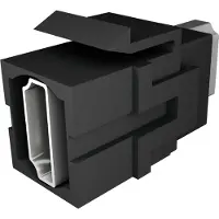 Bachmann 918.041 HDMI Keystone Modul Buchse schwarz 918041