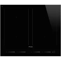 Smeg SIM1644D Induktionskochfeld, Schwarz